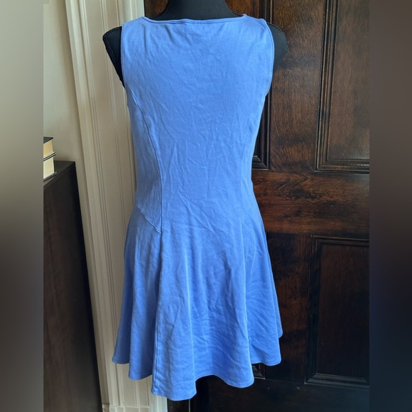 New York & Company Blue Sheath Cotton Dress - Picture 6 of 7